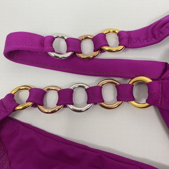 Agent Provocateur Kayla Pink Bikini Set NWT - Picture 6 of 8